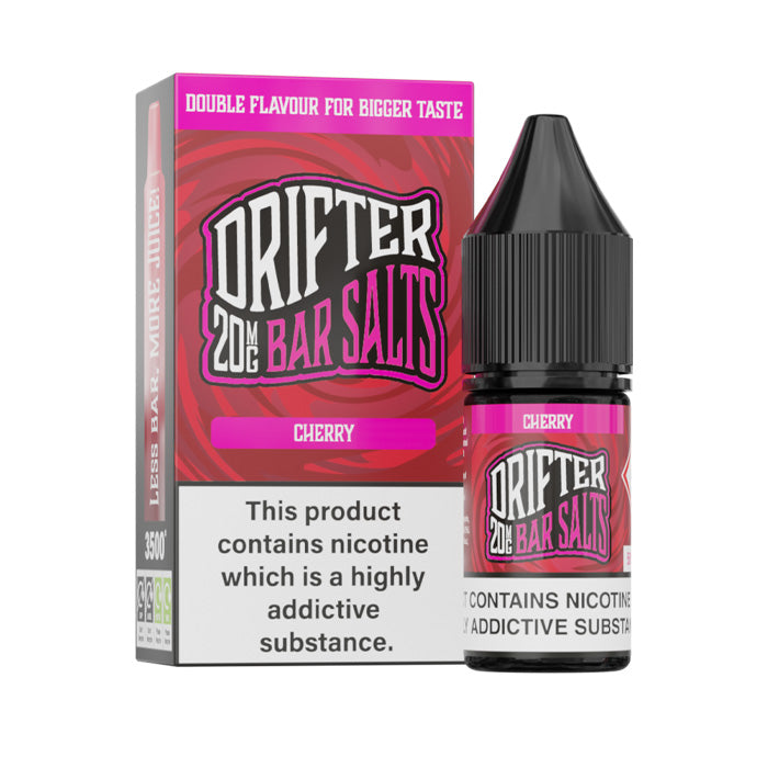 Cherry Nic Salt E-Liquid by Drifter Bar Series