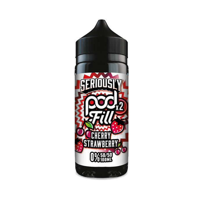 Cherry Strawberry 100ml Shortfill by Seriously Podfill x2