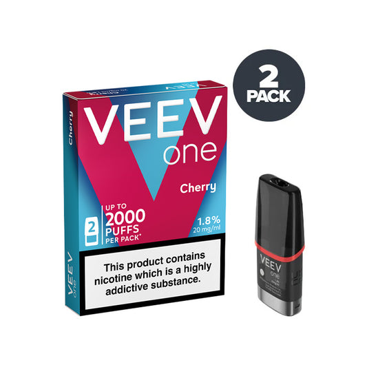 Cherry Veev One Pod and Box