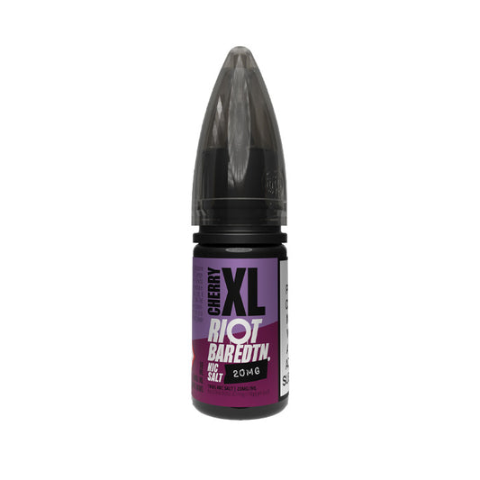 Cherry XL Nic Salt E-Liquid by Riot Bar Edtn