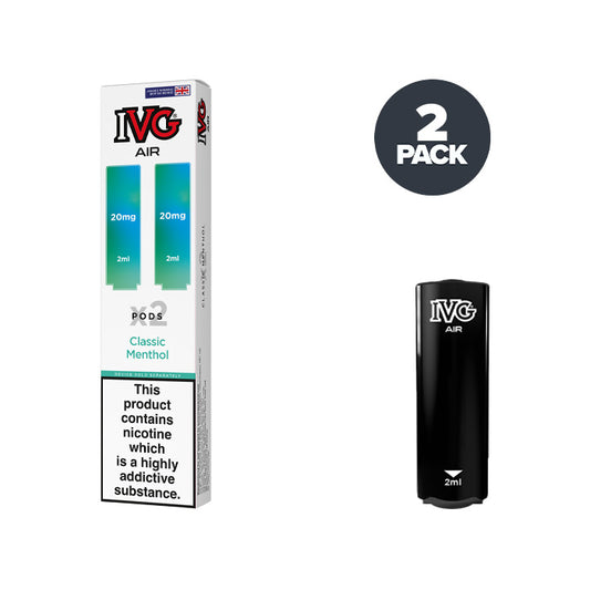 Classic Menthol IVG Air Pre-filled Pods