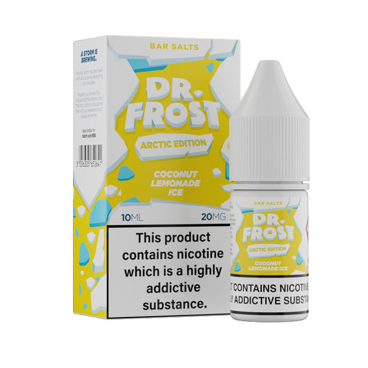 Coconut Lemonade Ice Nicotine Salt by Dr Frost Arctic Edition