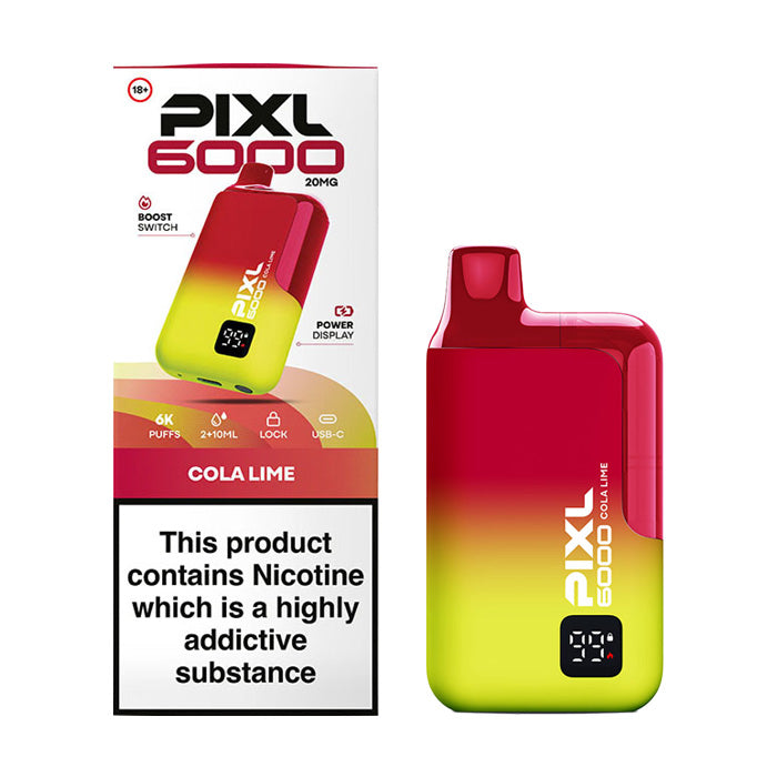 Cola Lime PIXL 6000 Disposable Vape