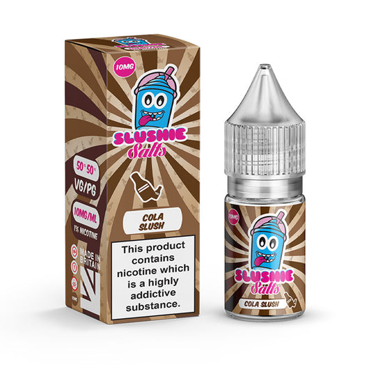 Cola Slush 10ml Nic Salt E-Liquid by Slushie Originals