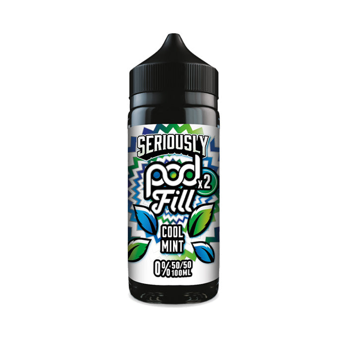 Cool Mint 100ml Shortfill by Seriously Podfill x2