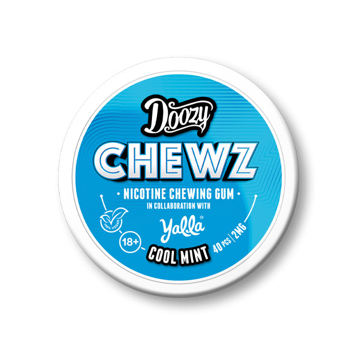 Cool Mint Doozy Chews Nicotine Chewing Gum