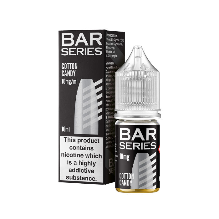 Cotton Candy 10ml Nic Salt E-Liquid by Bar Series