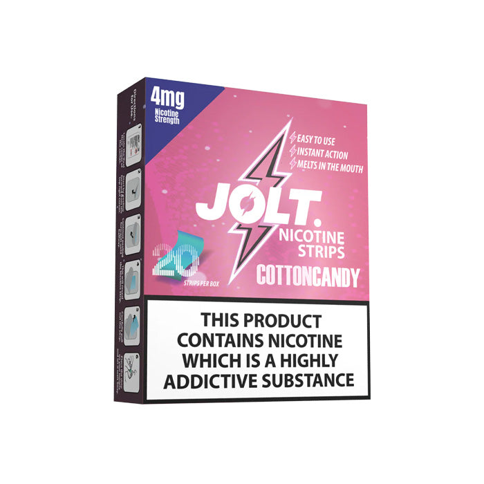 Cotton Candy Jolt Nicotine Strips