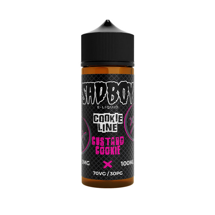 Custard Cookie 100ml Shortfill E-Liquid by Sadboy