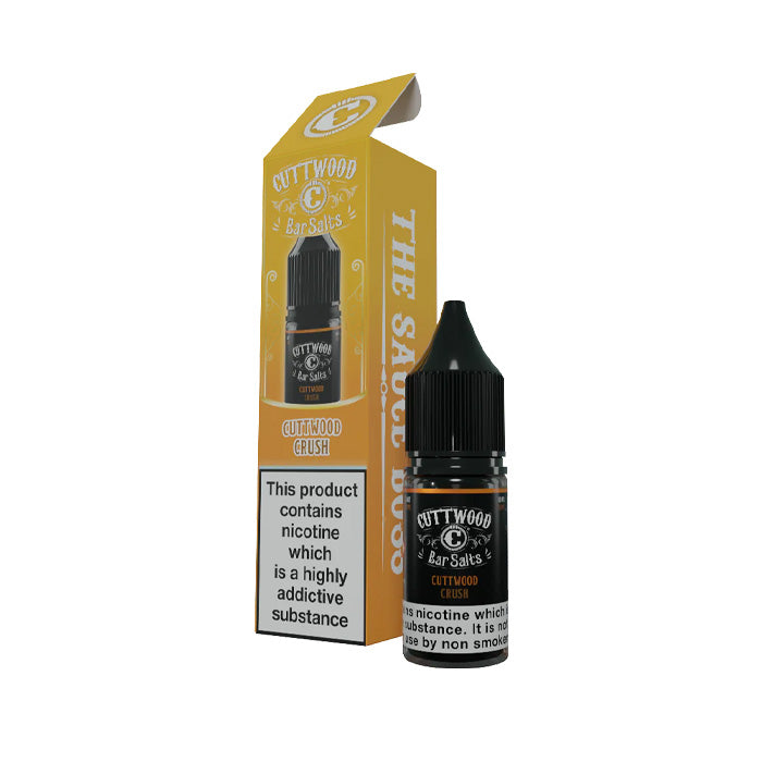 Cuttwood Crush 10ml Nic Salt E-Liquid by Cuttwood Bar Salts