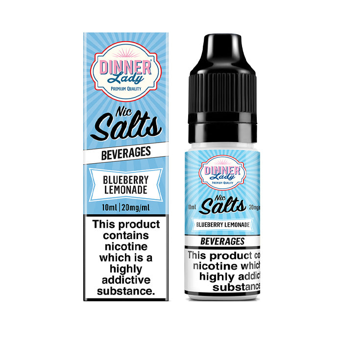 Dinner Lady 10ml Nic Salt Blueberry Lemonade