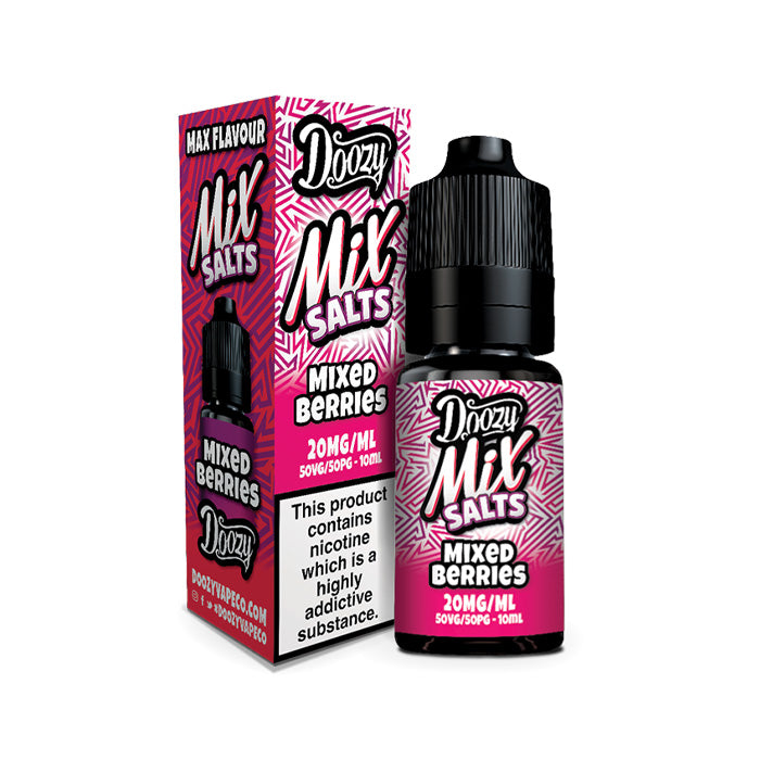 Doozy Mix 10ml Nic Salt Mixed Berries