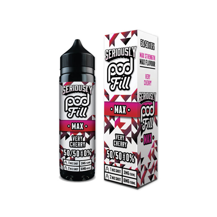 Doozy Podfill Max 50ml Shortfill E-Liquid Very Cherry