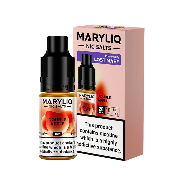 Double Apple 10ml Nic Salt E-Liquid by MaryLiq