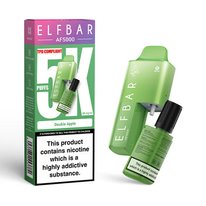 Elf Bar AF5000 Disposable Vape Double Apple