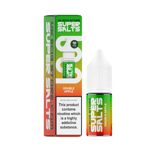 Double Apple Nic Salt E-Liquid by UK Ecig Store Super Salts