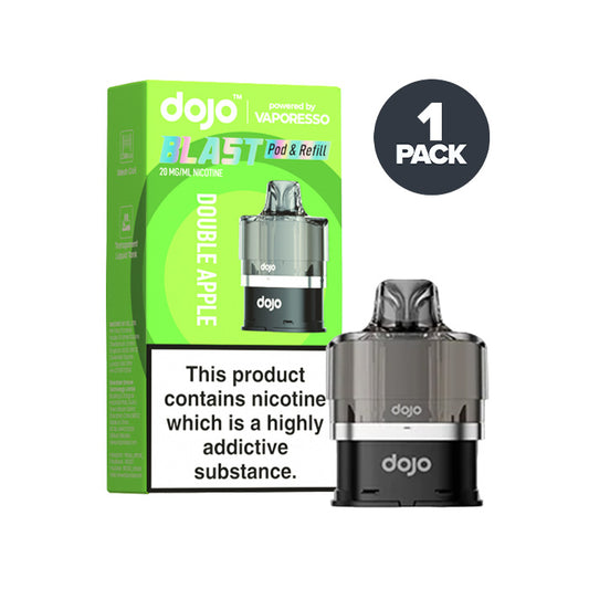 Double Apple Vaporesso Dojo Blast Pod and Box