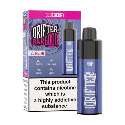 Drifter Bar 6000 Pod Kit Blueberry