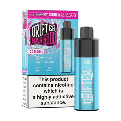 Drifter Bar 6000 Pod Kit Blueberry Sour Raspberry