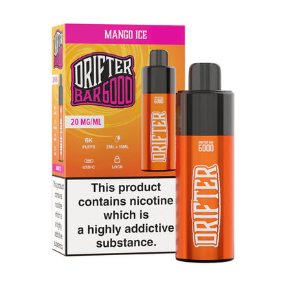 Drifter Bar 6000 Pod Kit Mango Ice