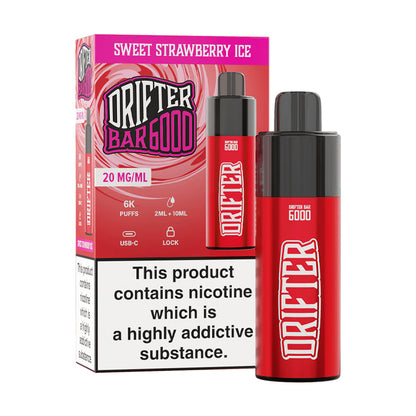 Drifter Bar 6000 Pod Kit Sweet Strawberry Ice