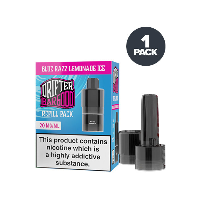 Drifter Bar 6000 Pre-filled Pods Blue Razz Lemonade Ice