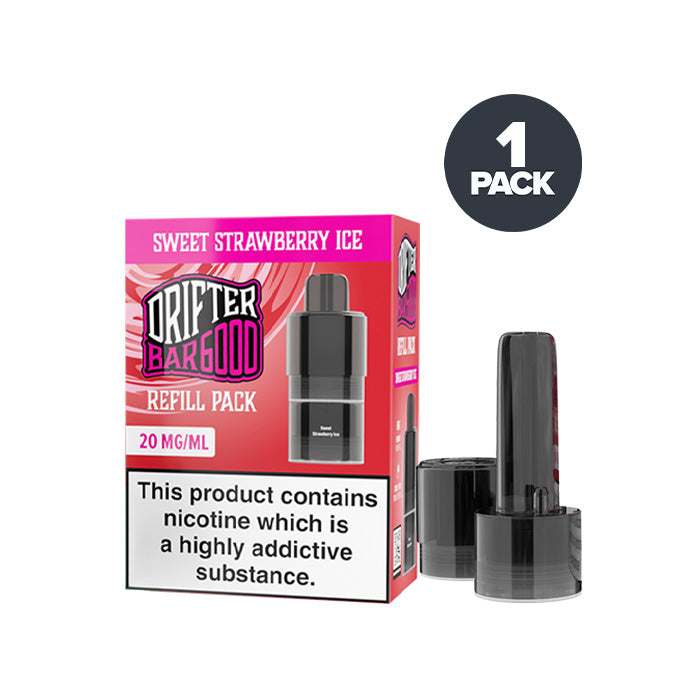 Drifter Bar 6000 Pre-filled Pods Sweet Strawberry Ice