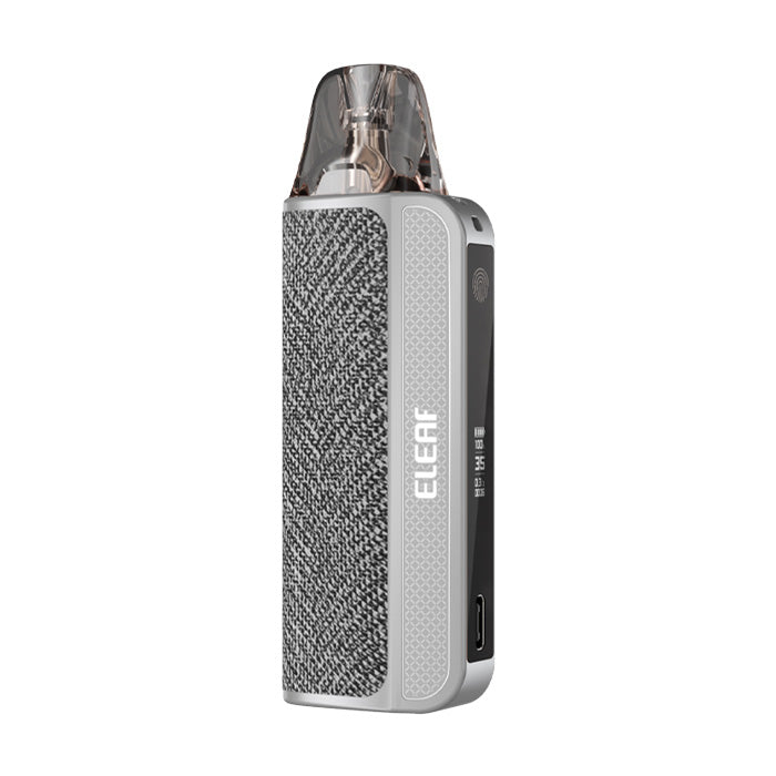 Eleaf iCita Pod Vape Kit Silver Linen