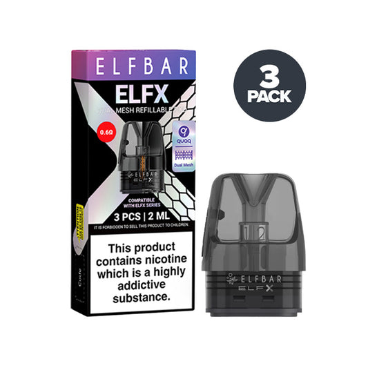 Elf Bar Elfx 0.6 Pod and Box