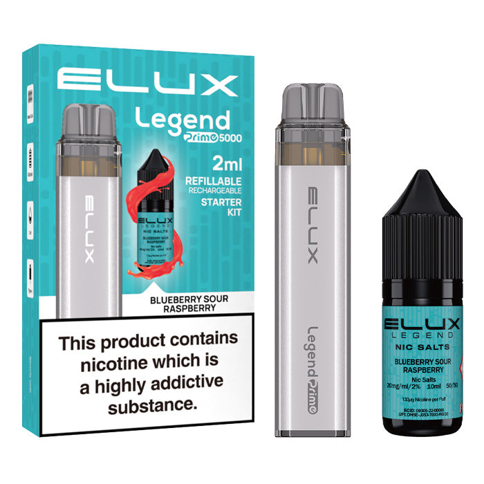 Elux Legend Prime 5000 Disposable Vape Blueberry Sour Raspberry