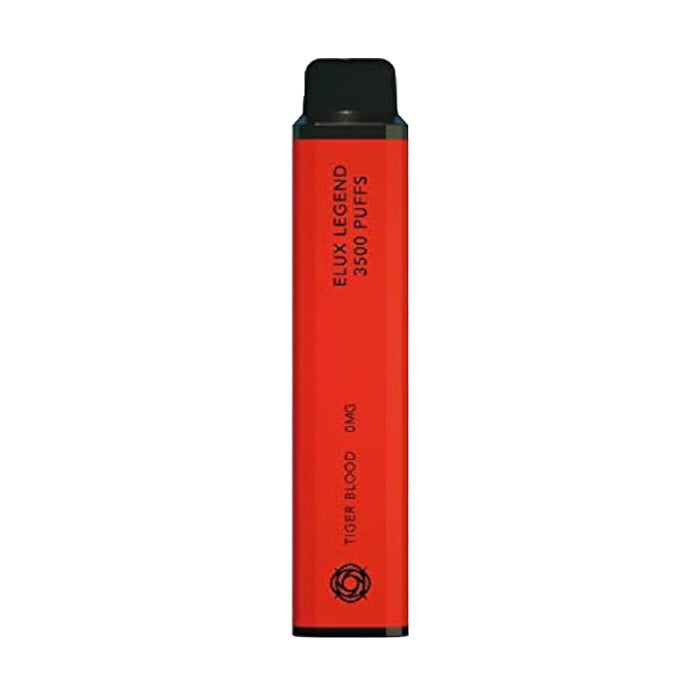 Elux 3500 Zero Nicotine Disposable Vape Tiger Blood