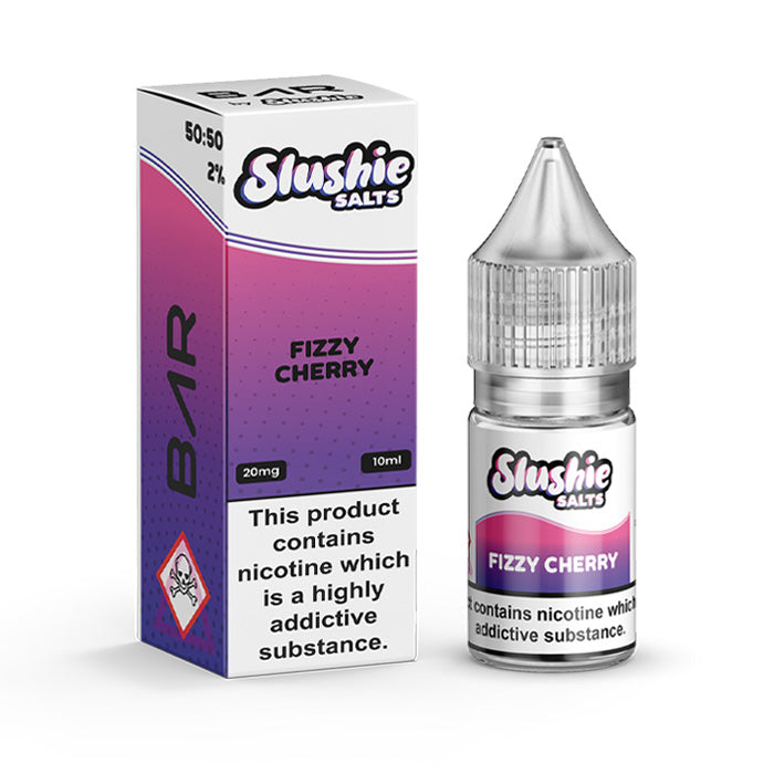 Fizzy Cherry 10ml Nic Salt E-Liquid by Slushie Bar Salts