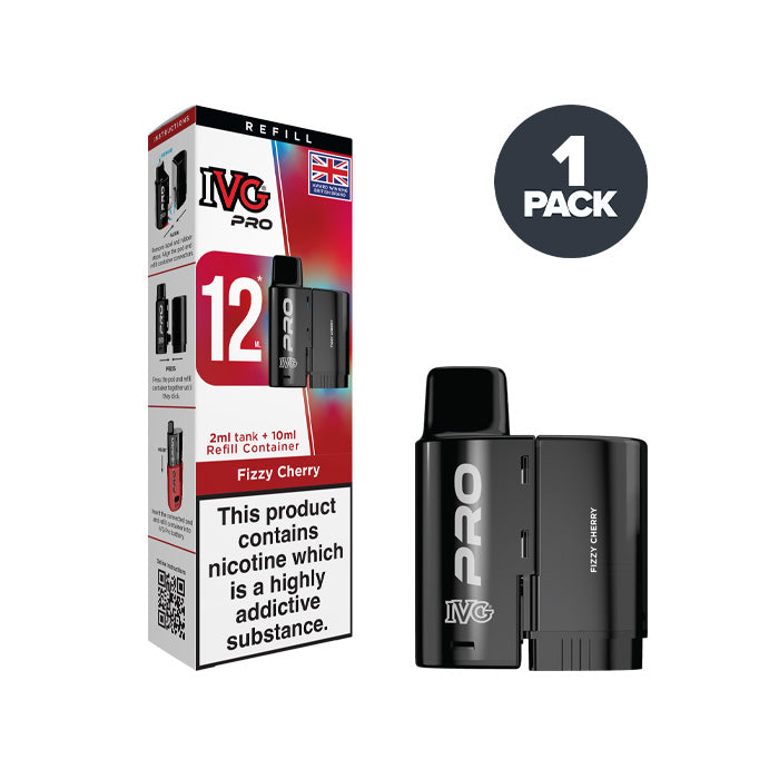 Fizzy Cherry IVG Pro 12 Refill Pack