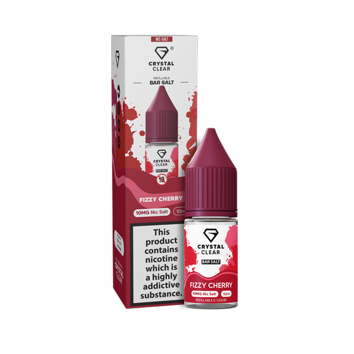 Fizzy Cherry Nicotine Salt by Crystal Clear