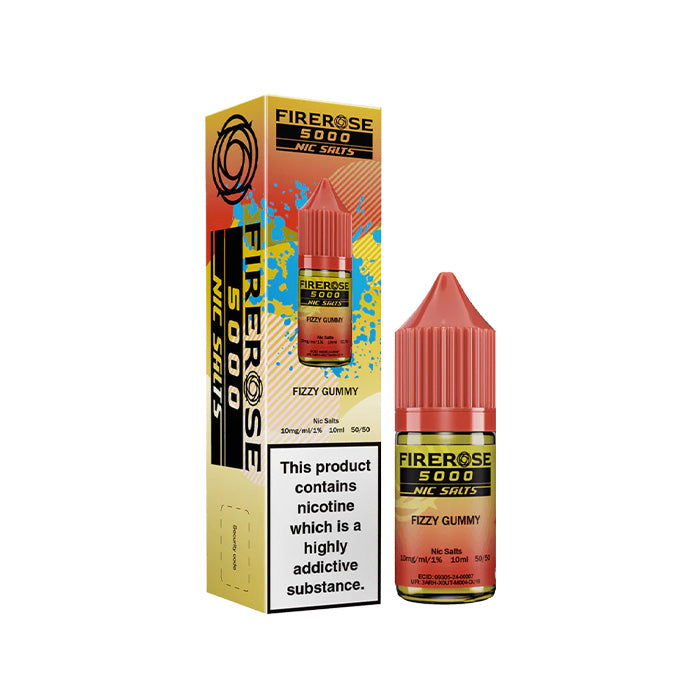 Fizzy Gummy 10ml Nic Salt E-Liquid by Firerose 5000