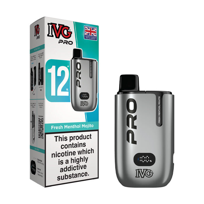 Fresh Menthol Mojito IVG Pro 12 Starter Kit