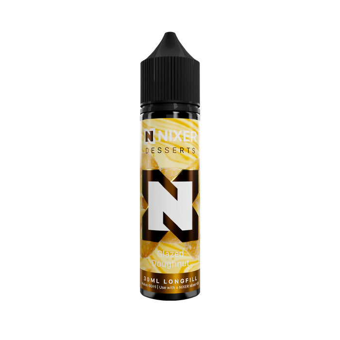 Glazed Doughnut 30ml Longfill E-Liquid by Nixer