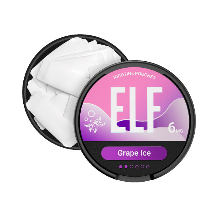 Grape Ice Elf Bar Nicotine Pouches 6mg