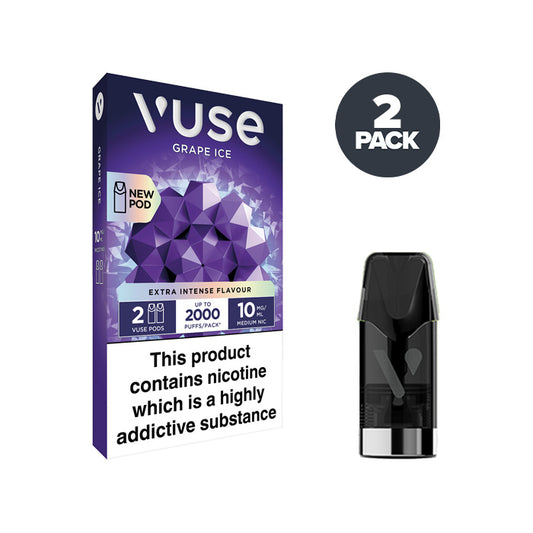 Grape Ice VUSE Extra Intense Flavour Pods 10mg