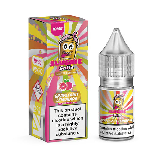 Grapefruit Lemonade 10ml Nic Salt E-Liquid by Slushie Originals