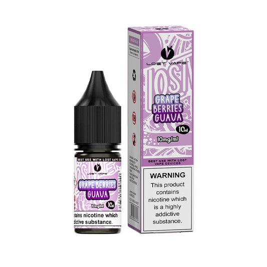 Grapes Berries Guava Nic Salt E-Liquid by Lost Vape