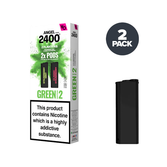 Green 2 Angel 2400 Pre-filled Pods