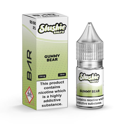 Gummy Bear 10ml Nic Salt E-Liquid by Slushie Bar Salts