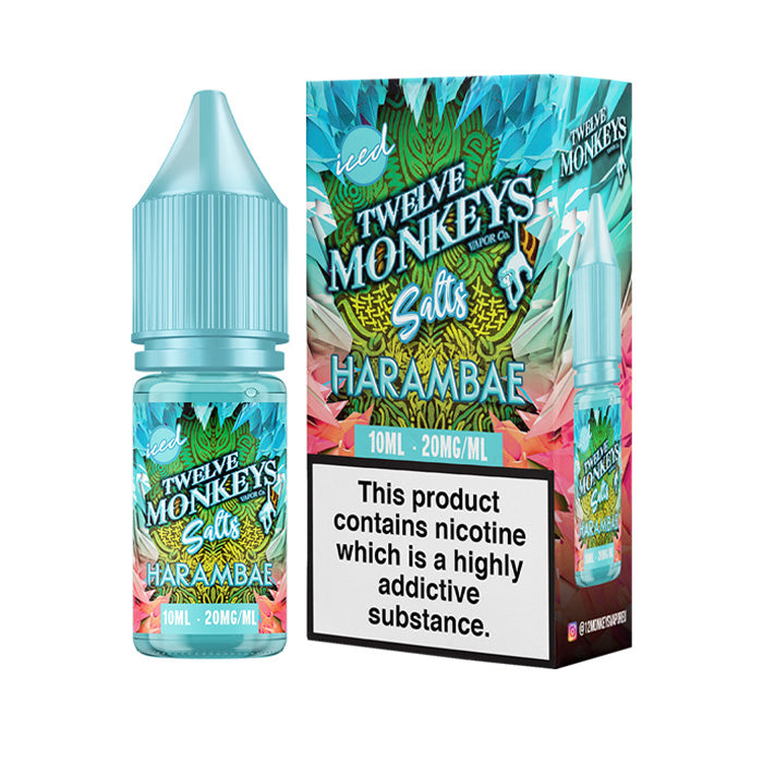 Harambae Iced Nic Salt by Twelve Monkeys