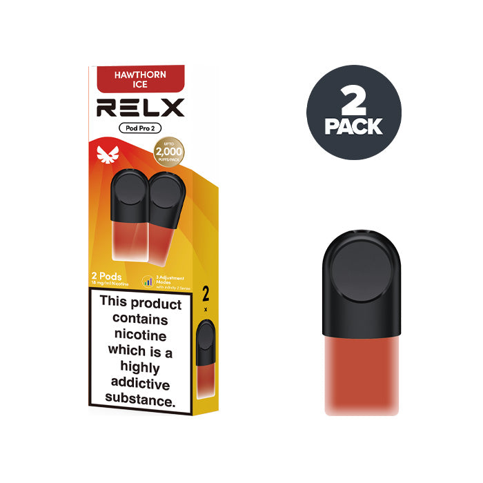 Hawthorn Ice RELX Pod Pro 2 Pre-filled Pod and Box