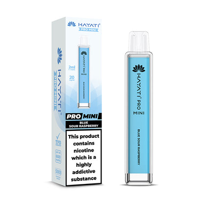 Hayati Pro Mini Disposable Vape Blue Sour Raspberry