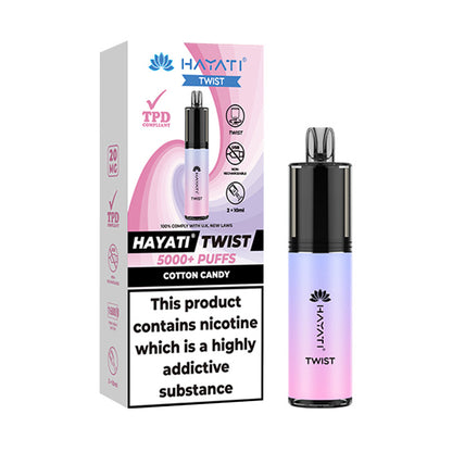 Cotton Candy Hayati Twist 5000 Disposable with Box