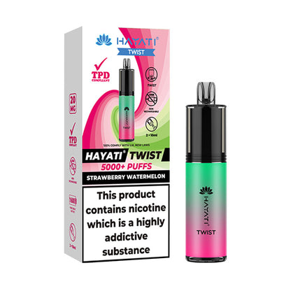 Starwberry Watermelon Hayati Twist 5000 Disposable with Box