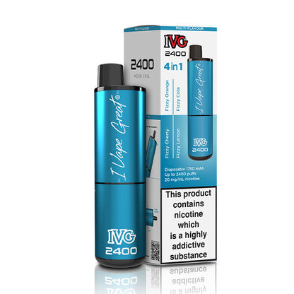 IVG 2400 Disposable Multi Flavour Fizzy Edition