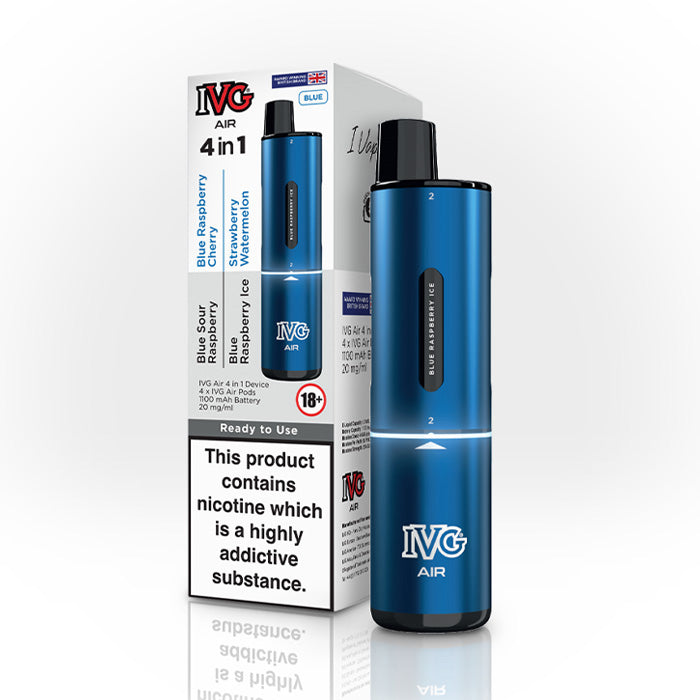 IVG Air 4 in 1 Vape Kit Blue Edition